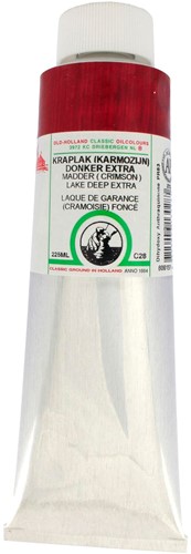 oudt hollandse olieverf kraplak donker extra - tube 225 ml