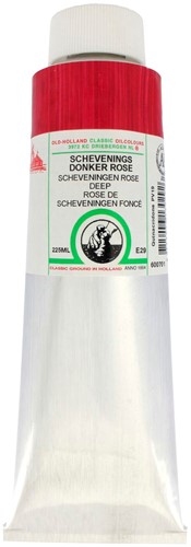 oudt hollandse olieverf schevenings donkerrose - tube 225 ml