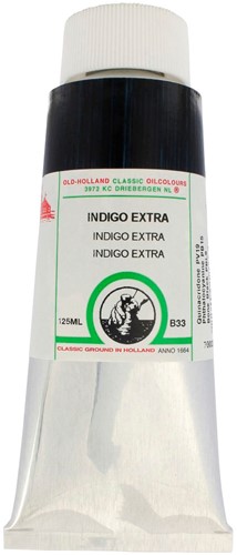 oudt hollandse olieverf indigo extra - tube 125 ml