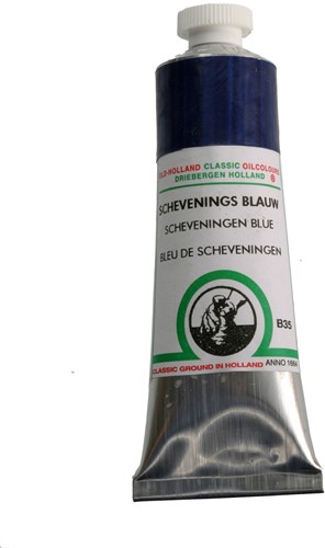 oudt hollandse olieverf scheveningsblauw - tube 40 ml