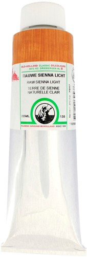 oudt hollandse olieverf sienna naturel licht - tube 225 ml