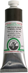 oudt hollandse olieverf van dijkbruin extra - tube 40 ml