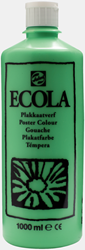 Talens ecola schoolplakkaatverf lichtgroen - flacon 1000 ml