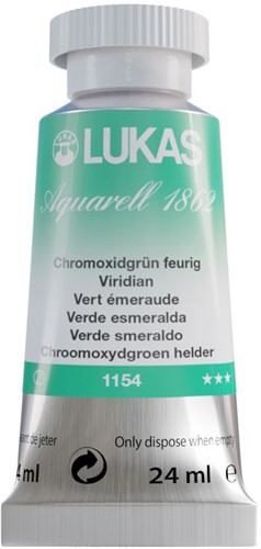 lukas aquarel vert emeraude - tube 24 ml-2