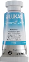 lukas aquarel permanent blauw - tube 24 ml-2