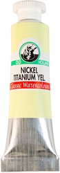 oudt hollandse aquarelverf nickel titanium yellow - tube 6 ml