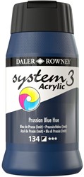 System 3 acryl pruisischblauw   - flacon 500 ml