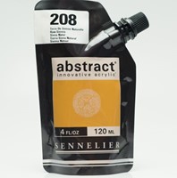 Sennelier abstract acryl sienna naturel - 120 ml.