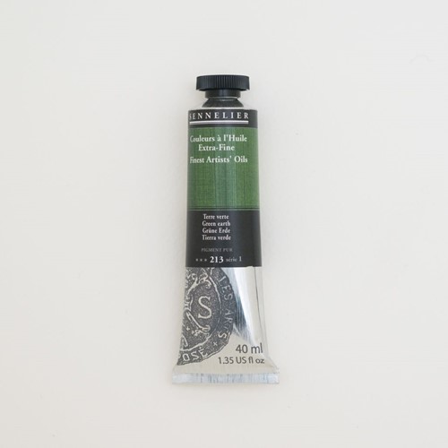 Sennelier extra fijne olieverf serie 1 - groene aarde - tube 40 ml.