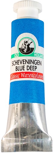 oudt hollandse aquarelverf schev.blue deep - tube 6 ml