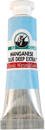 oudt hollandse aquarelverf manganese blue deep - tube 6 ml