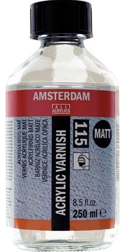 Amsterdam acrylvernis mat - 250 ml. 