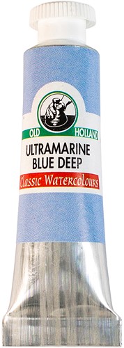 oudt hollandse aquarelverf ultramarine blue deep - tube 6 ml