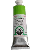 oudt hollandse olieverf oudt hollands geelgroen - tube 40 ml