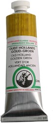 oudt hollandse olieverf oudt hollands goudgroen - tube 40 ml