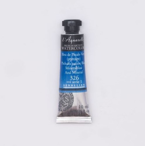 Sennelier aquarelverf - mineraalblauw - Tube 10 ml.