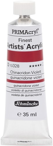 schmincke primacryl quinacridone violet - tube 35 ml.