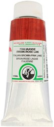 oudt hollandse olieverf italiaanse bruin roze lak - tube 125 ml