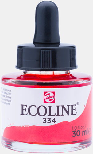 Ecoline - scharlaken - flacon 30 ml