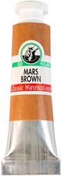 oudt hollandse aquarelverf mars brown - tube 6 ml