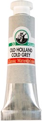 oudt hollandse aquarelverf cold grey - tube 6 ml