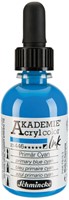 Schmincke Akademie acryl inkt pruissischblauw - flacon 50 ml.