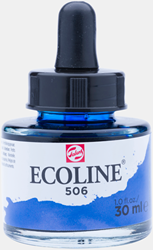 Ecoline - ultramarijn donker - flacon 30 ml