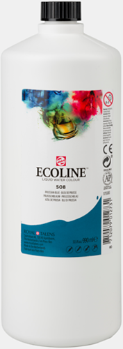 Ecoline - pruisischblauw - flacon 990 ml