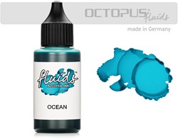 Octopus alcohol inkt ocean - flacon 30 ml.