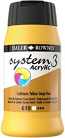 System 3 acryl cadmiumgeel donker  - flacon 500 ml