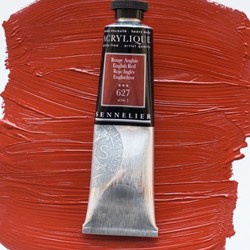 sennelier acryl engels rood - tube 60 ml.