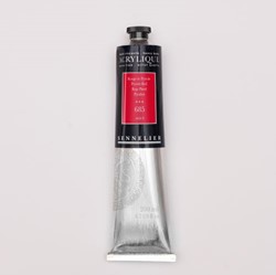 sennelier acryl pyrrolerood - tube 200 ml.