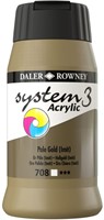 System 3 acryl lichtgoud  - flacon 500 ml