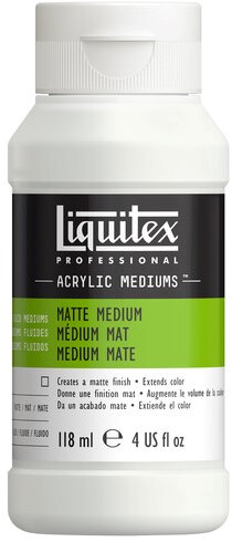 Liquitex Mat medium - flacon 118 ml.