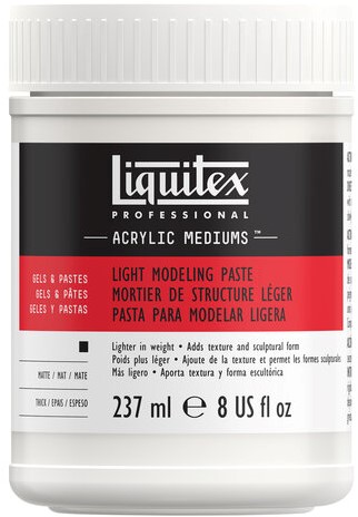 Liquitex lichte modelleer pasta - flacon 237 ml