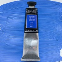 sennelier acryl violet licht - tube 60 ml.