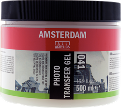Amsterdam foto transfer gel - pot 500 ml. 