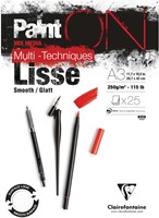 Paint On Lisse multi-techniek schetsblok A5 - 25 vel