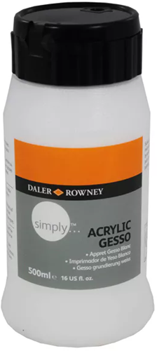 Daler Rowney acrylic gesso - 500 ml.