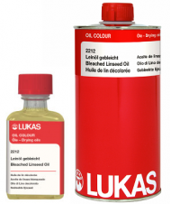 Lukas gebleekte lijnolie - flacon 125 ml.