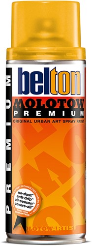 molotow spuitbus 400 ml. melon yellow transparent