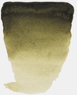 rembrandt aquarel olive green - half napje