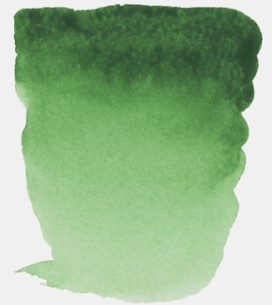 rembrandt aquarel permanent groen - half napje