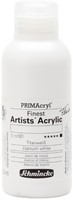 Schmincke primacryl fluid  titaanwit - flacon 250 ml.